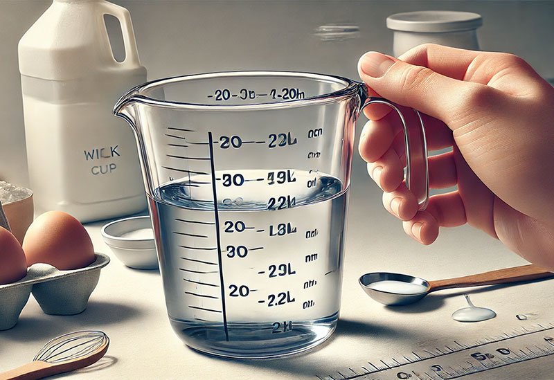 How To Measure Liquid Ingredients In A Cup?